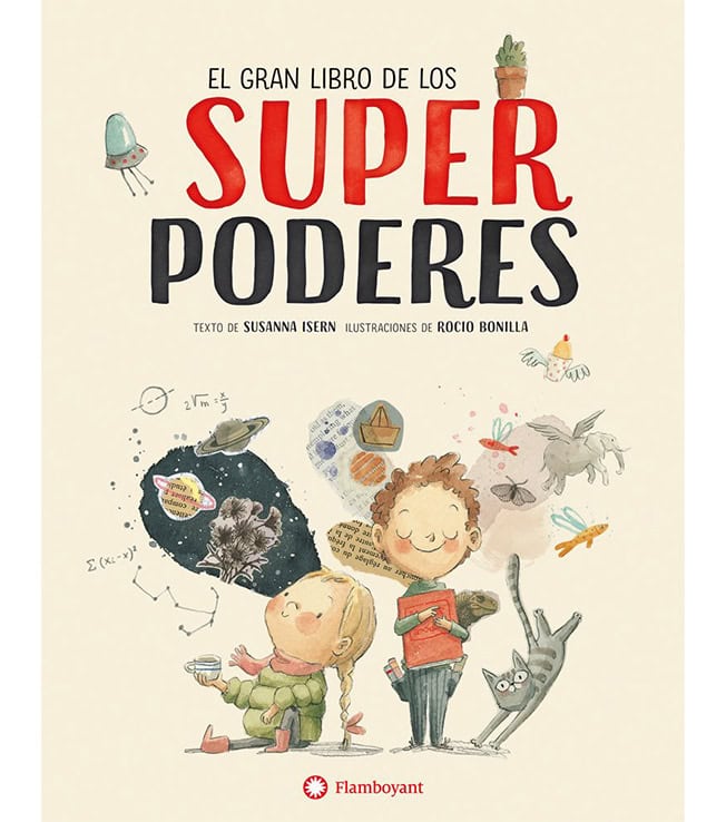 El gran libro de los superpoderes Susanna Isern Rocío Bonilla álbum ilustrado portada